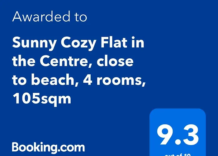 Sunny Cozy Flat In The Centre, Close To Beach, 4 Rooms, 105sqm *